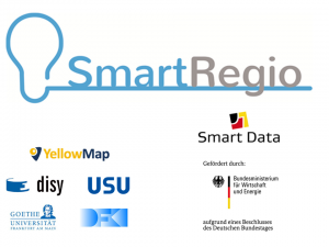 Abb. 1: Das vom Bundesministerium für Wirtschaft und Energie (BMWi) geförderte Forschungsprojekt SmartRegio wurde von einem Projektkonsortium aus fünf Forschungspartnern umgesetzt.